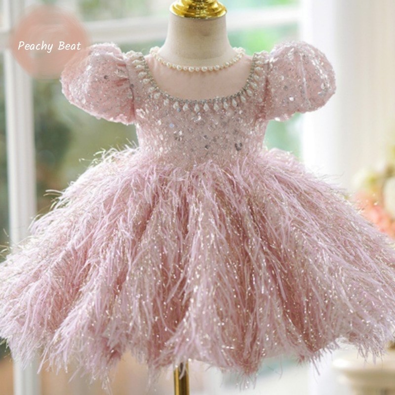 Musical Instrument For Babies - Moda neonata principessa paillettes abito di
