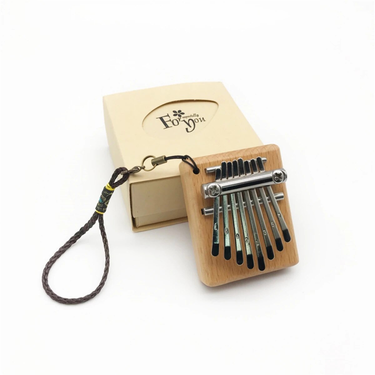Musical Instrument African - Miwayer Mini Kalimba 8 tasti Thumb
