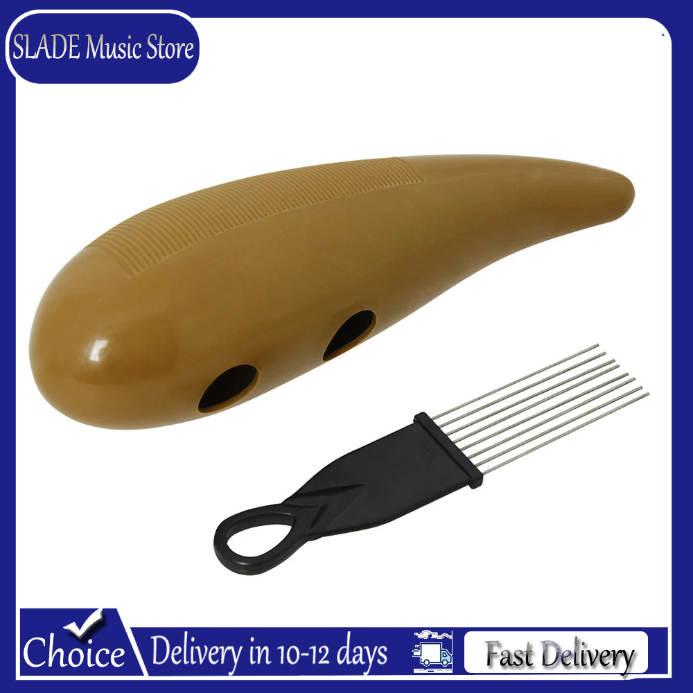Guiro Scraper Instrument - Guiro Strumento a Percussione Latino in