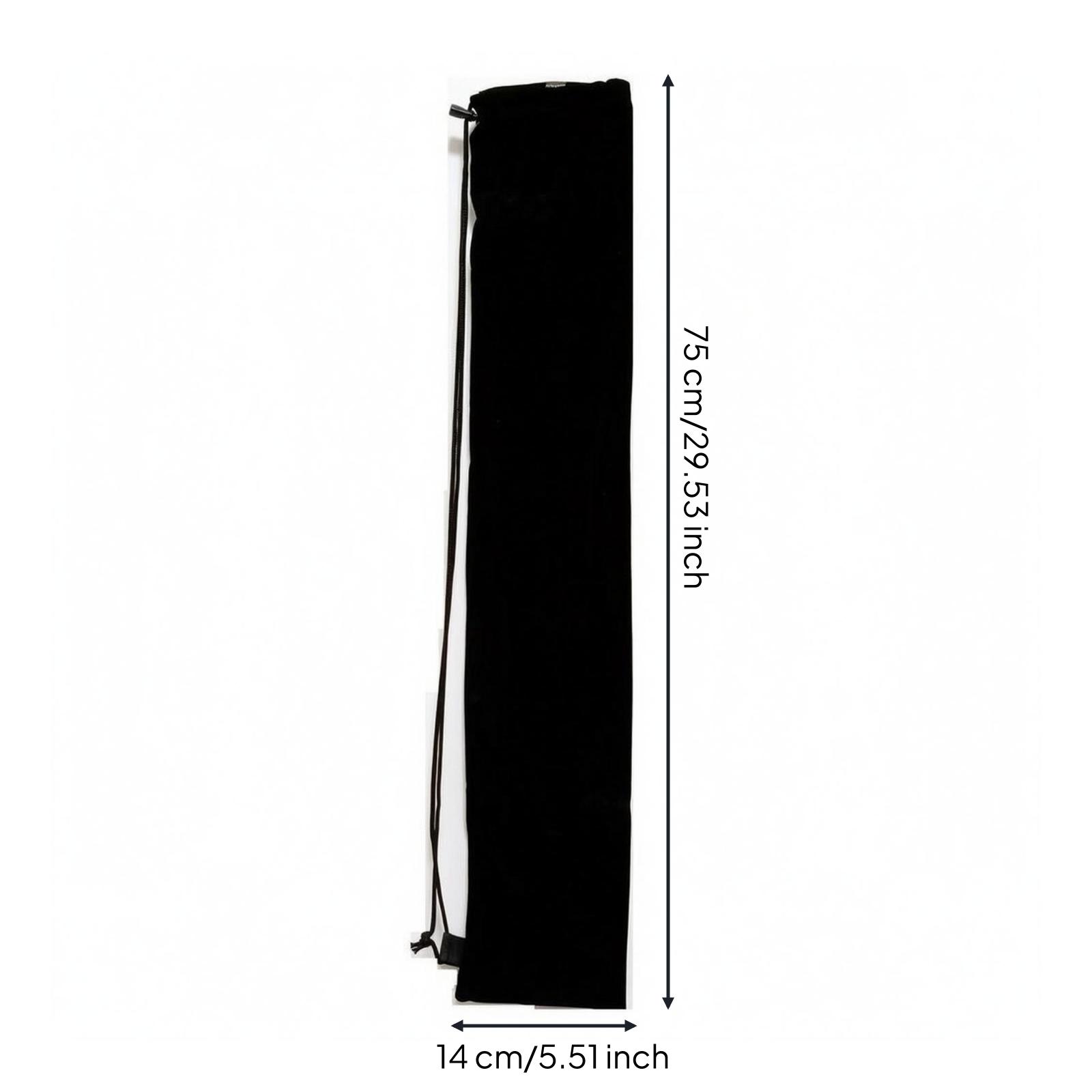 Musical Instrument Flute - Custodia per flauto con coulisse, in