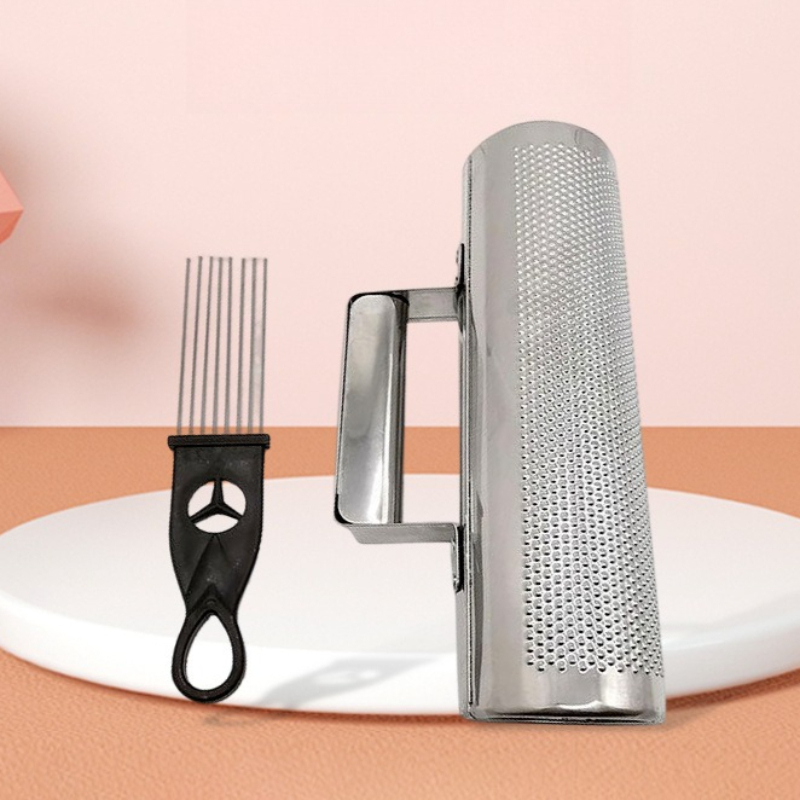 Guiro Scraper Instrument - Strumento Guiro portatile in metallo con