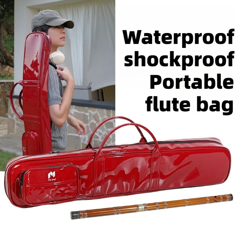 Musical Instrument Flute - Borsa per Flauto in Bambù Laccato