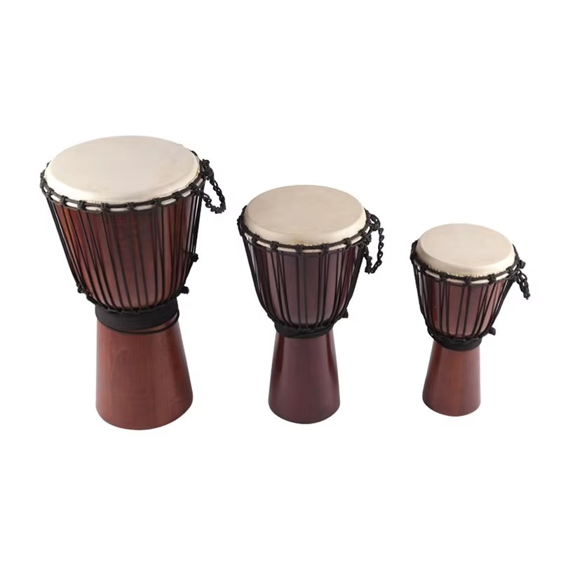 Musical Instrument African - Djembe Africano Personalizzabile, Tamburo a Mano