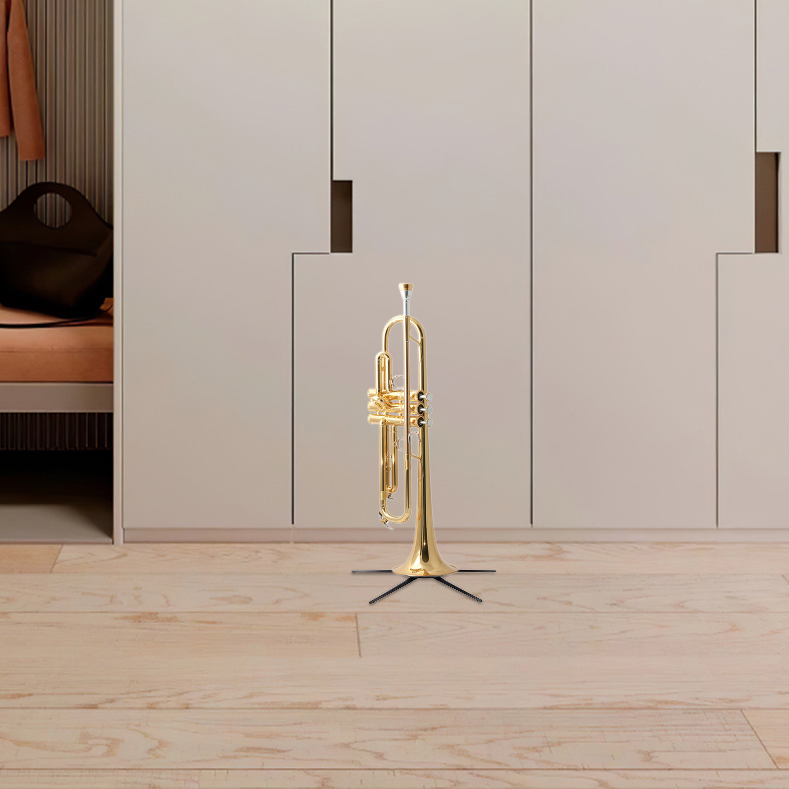 Musical Instrument Trumpet - Supporto per Tromba Portatile Pieghevole a