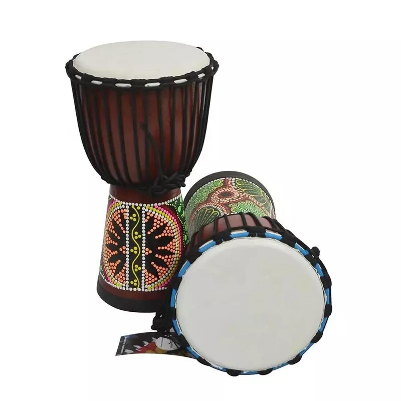 Musical Instrument African - Tamburo Djembe africano da 12 pollici