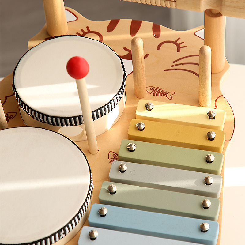 Musical Instrument Xylophone - Giocattoli Educativi Montessori Set di Xilofono