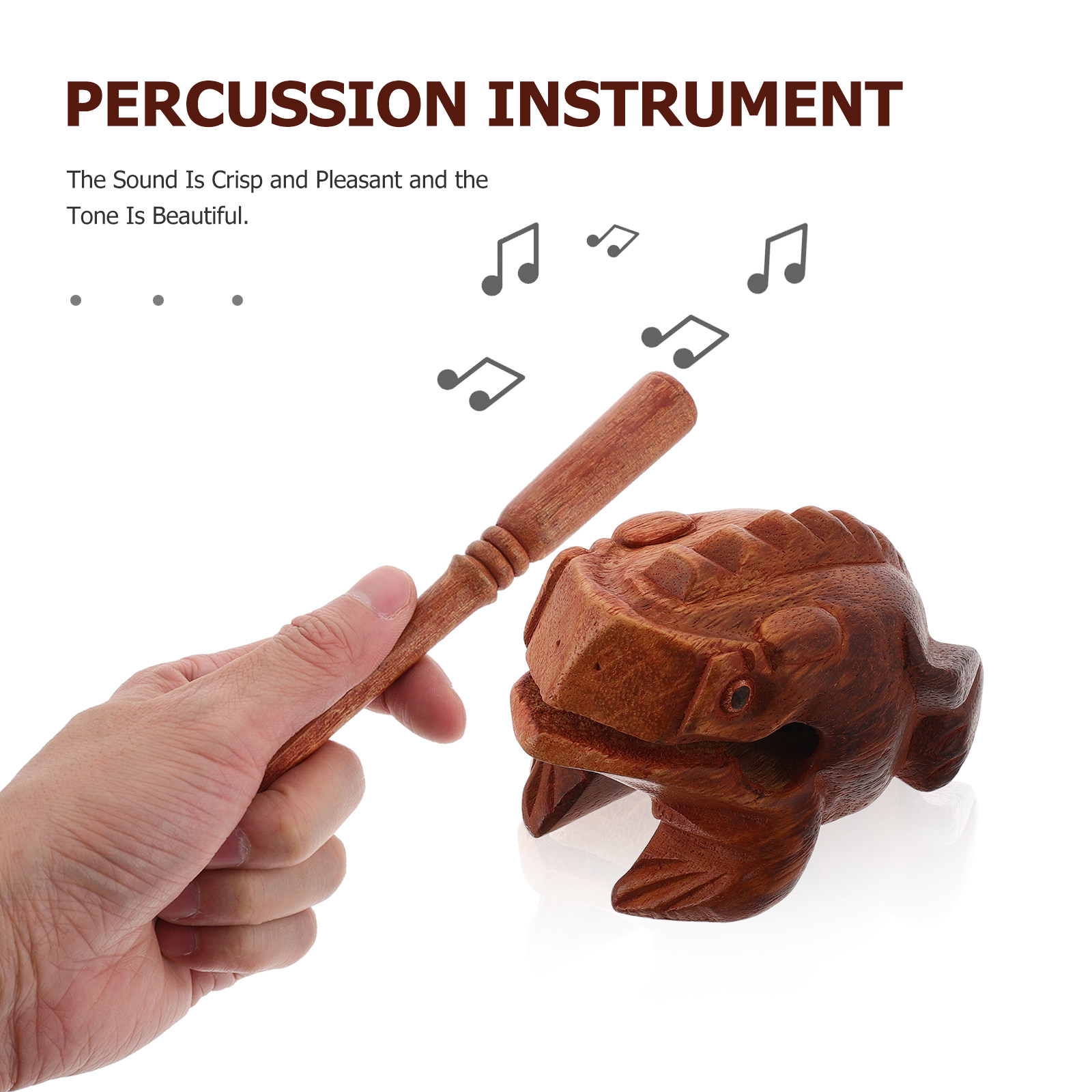 1 Set di Rane in Legno Intagli - Guiro Scraper Instrument recensione e prezzo