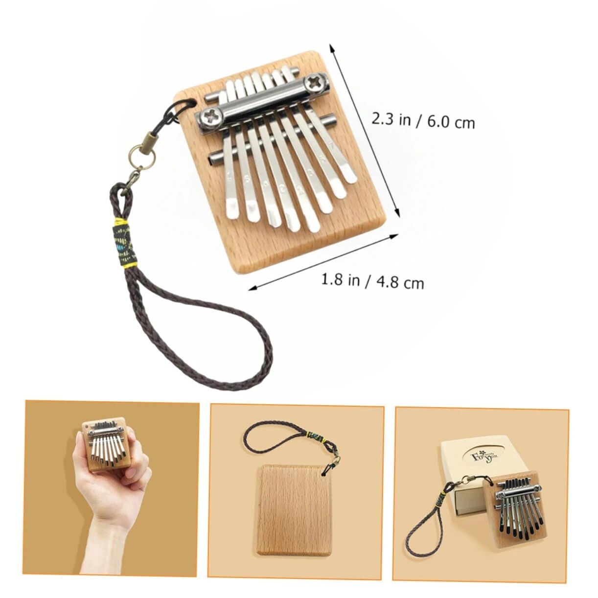 Miwayer Mini Kalimba 8 tasti T - Musical Instrument African recensione e prezzo
