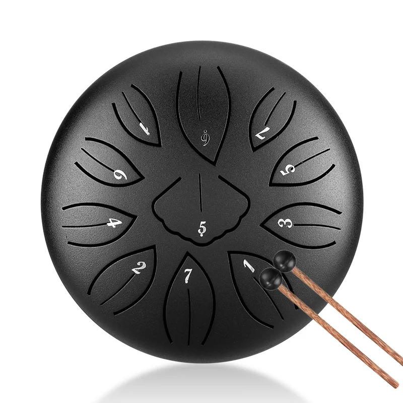 Hluru Steel Tongue Drum 6 Poll - Musical Instrument African recensione e prezzo