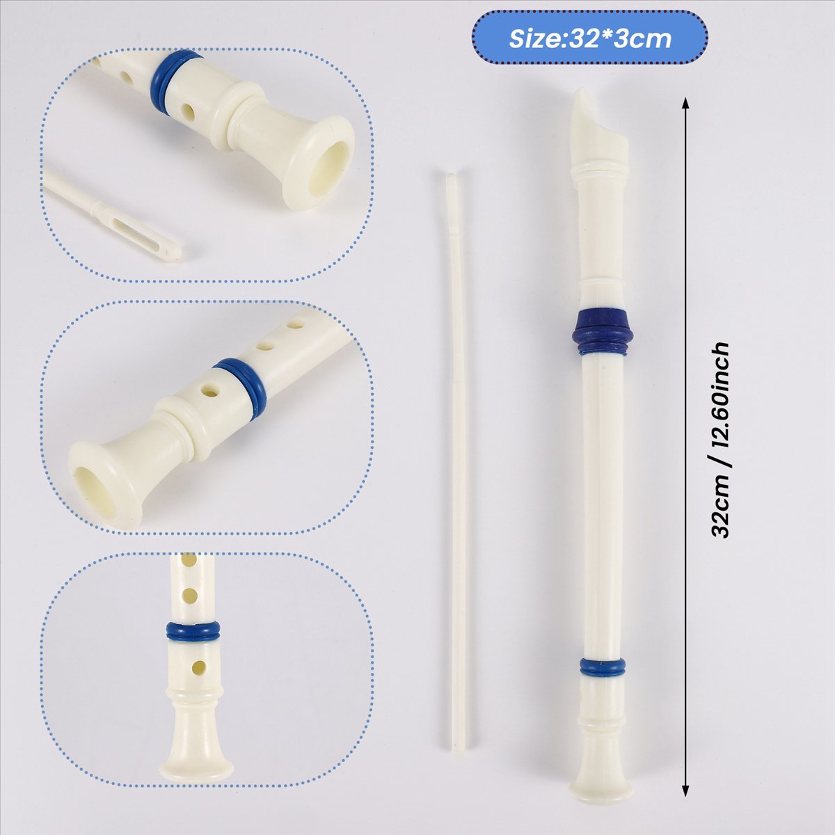 Flauto dolce soprano ABST a 6  - Musical Instrument Flute recensione e prezzo