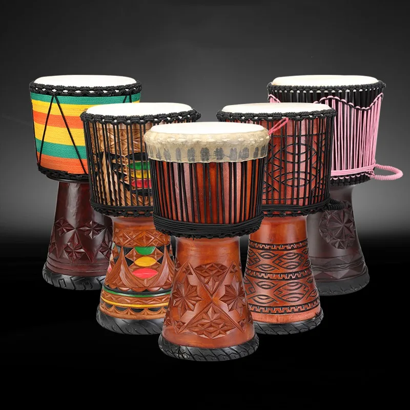 Tamburo africano in mogano Dje - Musical Instrument African recensione e prezzo