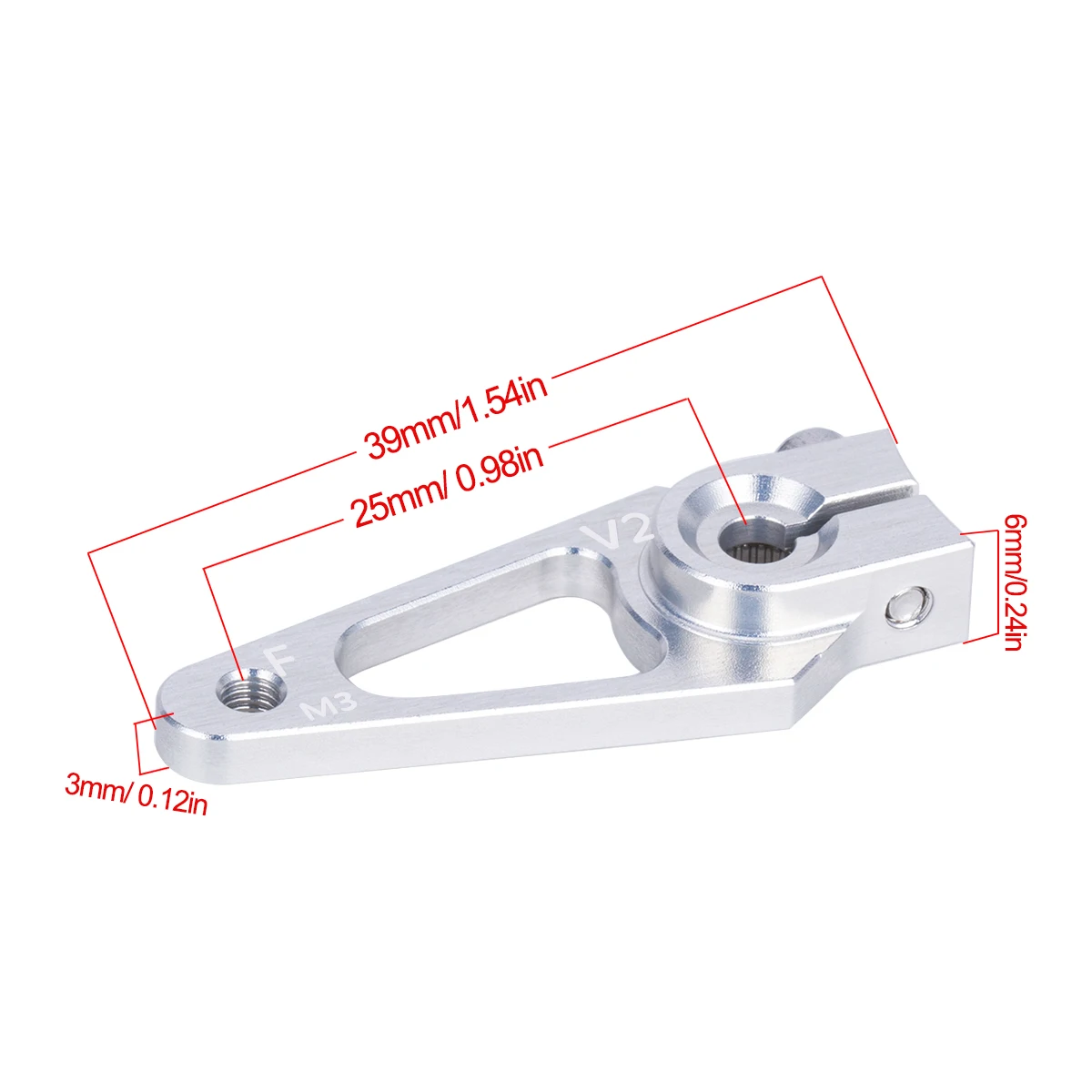 39mm M3 7075 Alluminio 25T Ser - Musical Instrument Trumpet recensione e prezzo