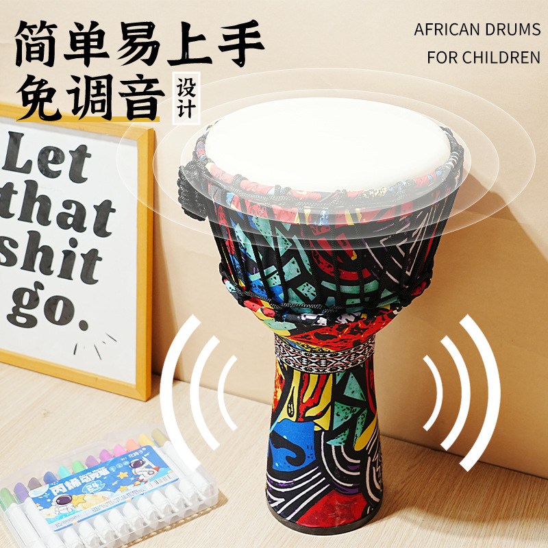 Tamburo africano in PVC con pe - Musical Instrument African recensione e prezzo